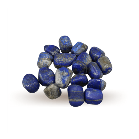 Lapis lazuli tumbled stones AA quality