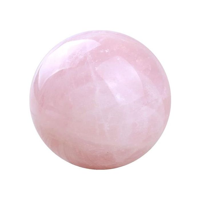 Akmens Rozā Kvarcs / Rose Quartz Sphere