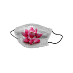Load image into Gallery viewer, Atkārtoti lietojama Sejas Maska Pink Lotus
