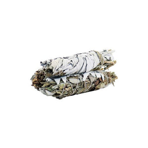 White Sage & Mugwort Smudge Stick 10cm - 1 pcs