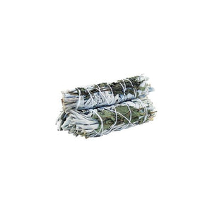 White Sage & Peppermint Smudge Stick 10cm - 1 pcs