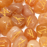 Load image into Gallery viewer, Runes Yellow Aventurine
