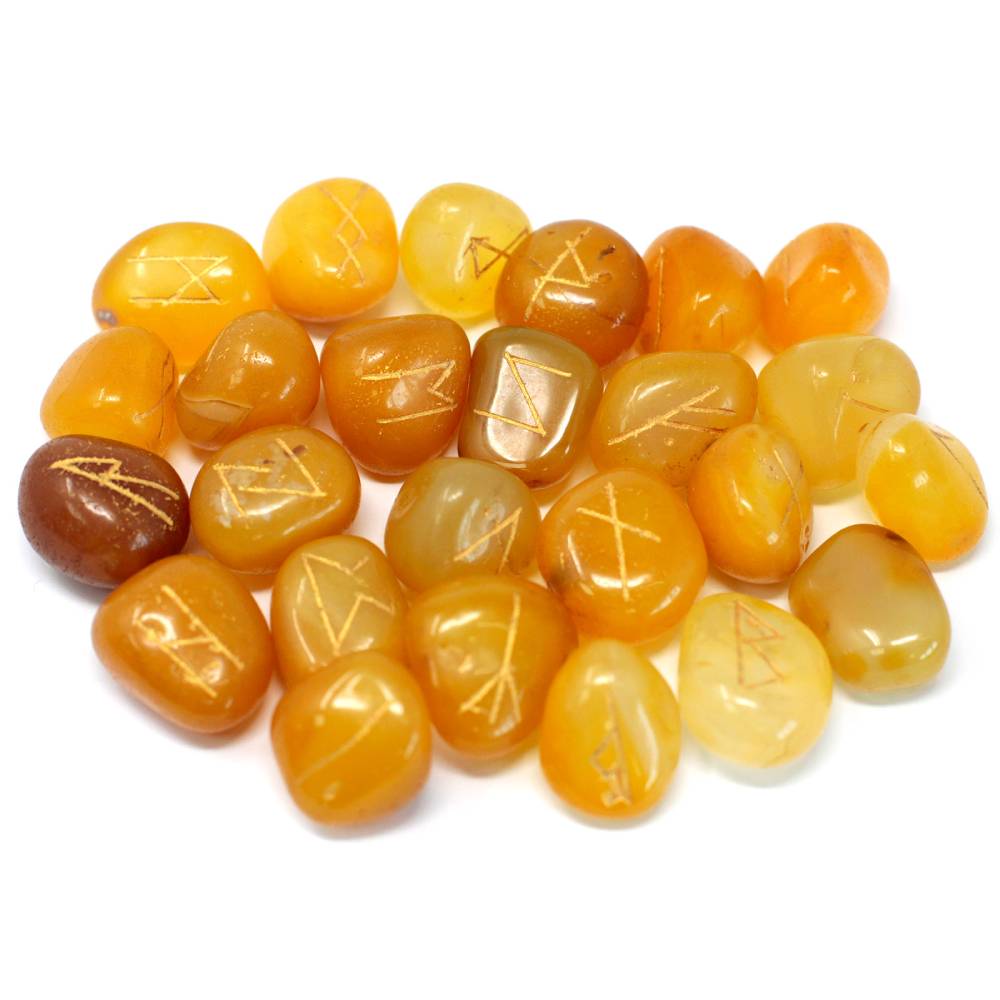 Rūnas Onikss / Dzeltenais Onikss / Yellow Onyx