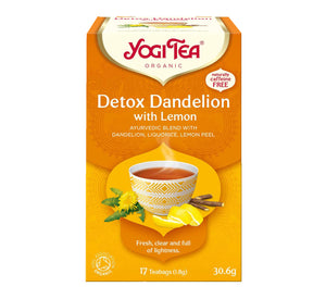 BIO Tēja Organisma attīrīšanai / Detox Dandelion with Lemon / Feel Pure