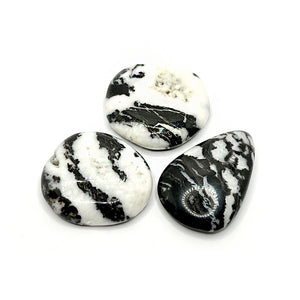 Akmens Zebras Marmors / Zebra Marble Chakra Stone